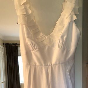 BCBG white dress